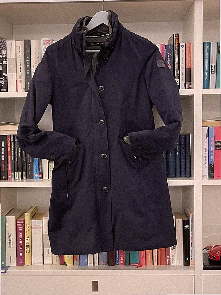 Marc O“ Polo Daunenmantel Parka Gr. 34 dunkelblau
