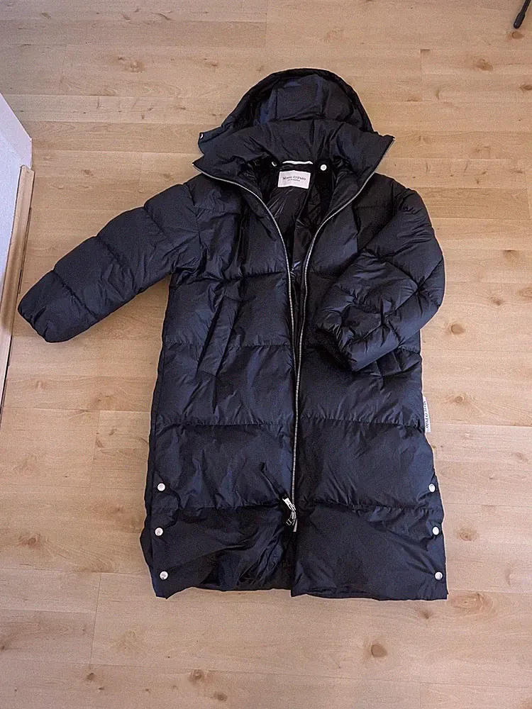 Marc O’Polo Daunenmantel / Puffer Coat schwarz "Low Impact Project" – Gr. XL