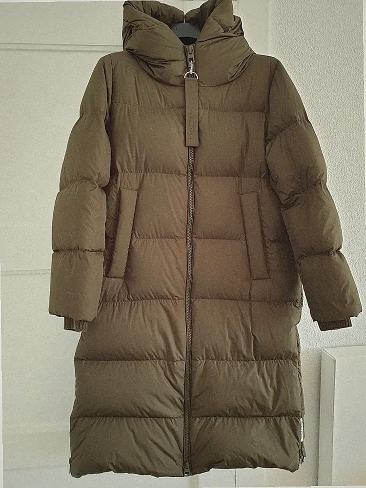 Marc O‘Polo Daunenmantel Puffercoat dunkelgrün/khakiGr. 40 Neu
