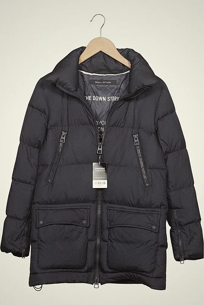 Marc O Polo Jacke Damen Anorak Jacket Kurzmantel Gr. 32 Daunen Marin... #eapxoka