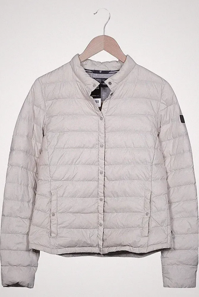Marc O Polo Jacke Damen Anorak Jacket Kurzmantel Gr. 38 Daunen Creme... #s30x0c7