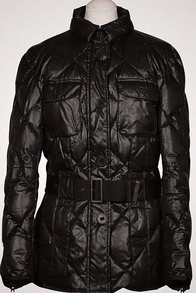 Marc O Polo Jacke Damen Anorak Jacket Kurzmantel Gr. 40 Daunen Schwarz #c16w600