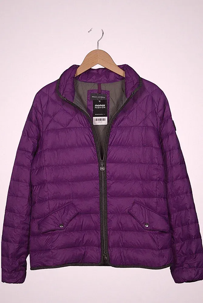 Lila daunenmantel damen
