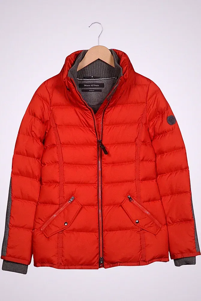 Marc O Polo Jacke Damen Anorak Jacket Kurzmantel Gr. EU 36 Wolle Bau... #8wb2xt5