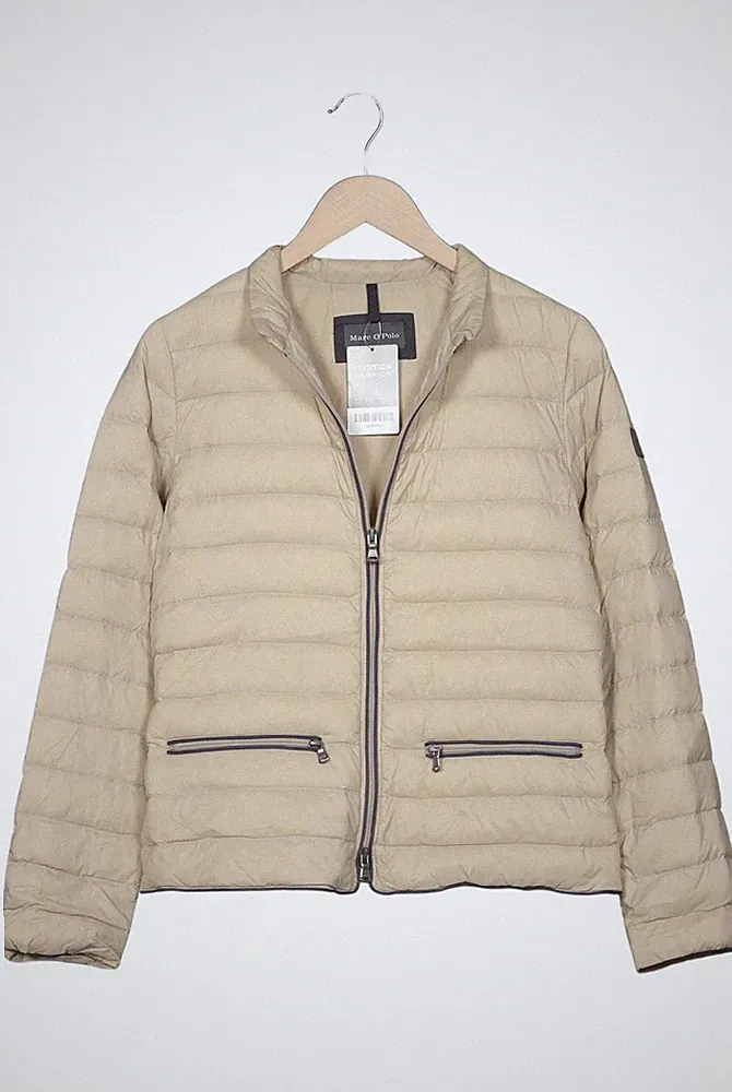 Marc O Polo Jacke Damen Anorak Jacket Kurzmantel Gr. EU 40 Daunen Beige #tlxkhq0