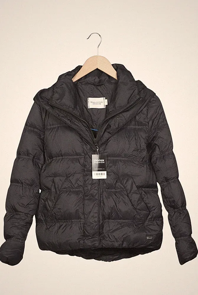 Marc O Polo Jacke Damen Anorak Jacket Kurzmantel Gr. S Daunen Schwarz #29mvi32