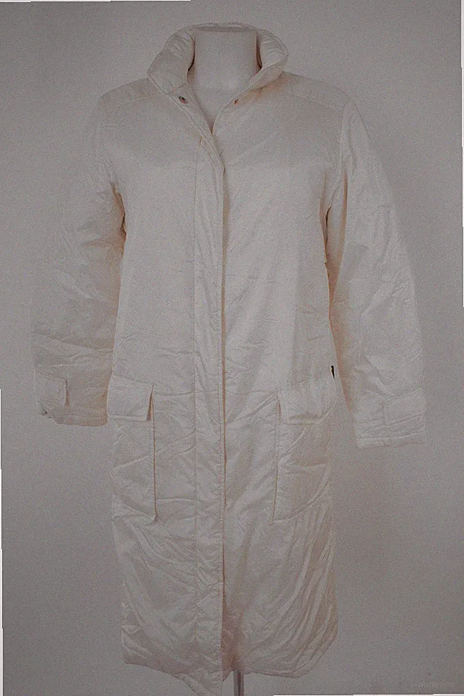 Marc O'Polo Mantel Coat Daunenmantel Daunen Kapuzenmantel Damen Gr. DE 40 Beige