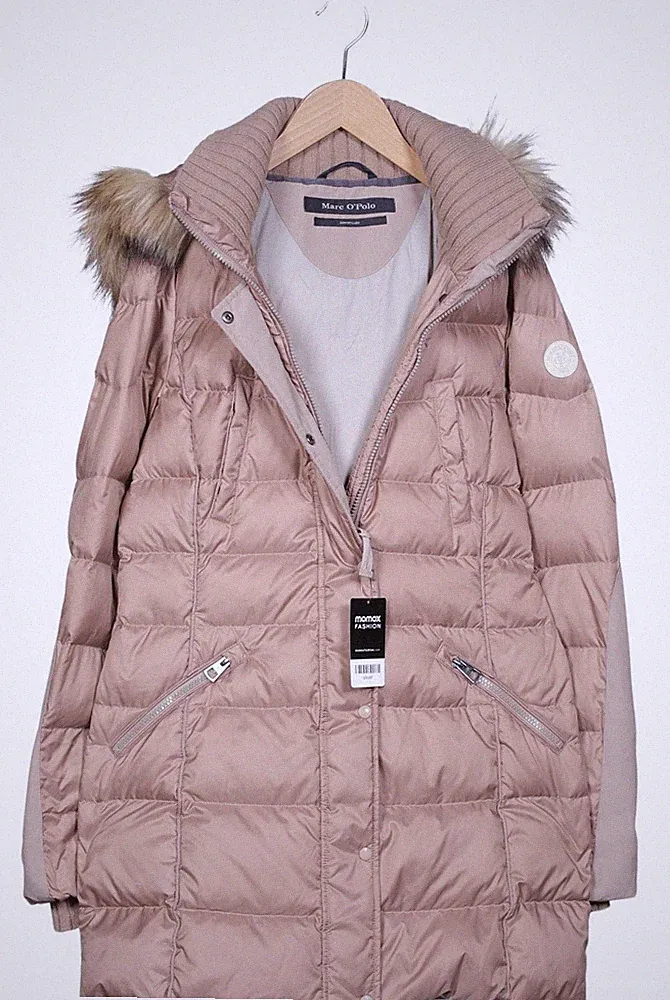 Marc O Polo Mantel Damen Jacke Parka Gr. 36 Daunen Wolle Pink #p5tuls8