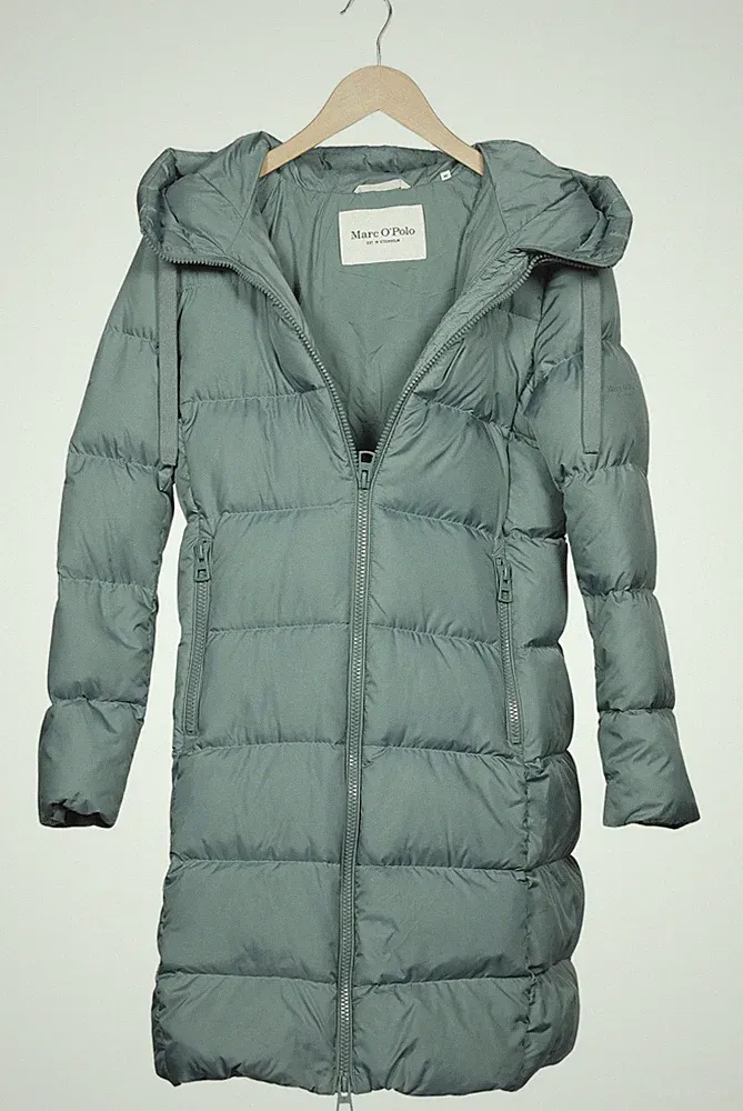 Marc O Polo Mantel Damen Jacke Parka Gr. 38 Daunen Türkis #6oekxqa