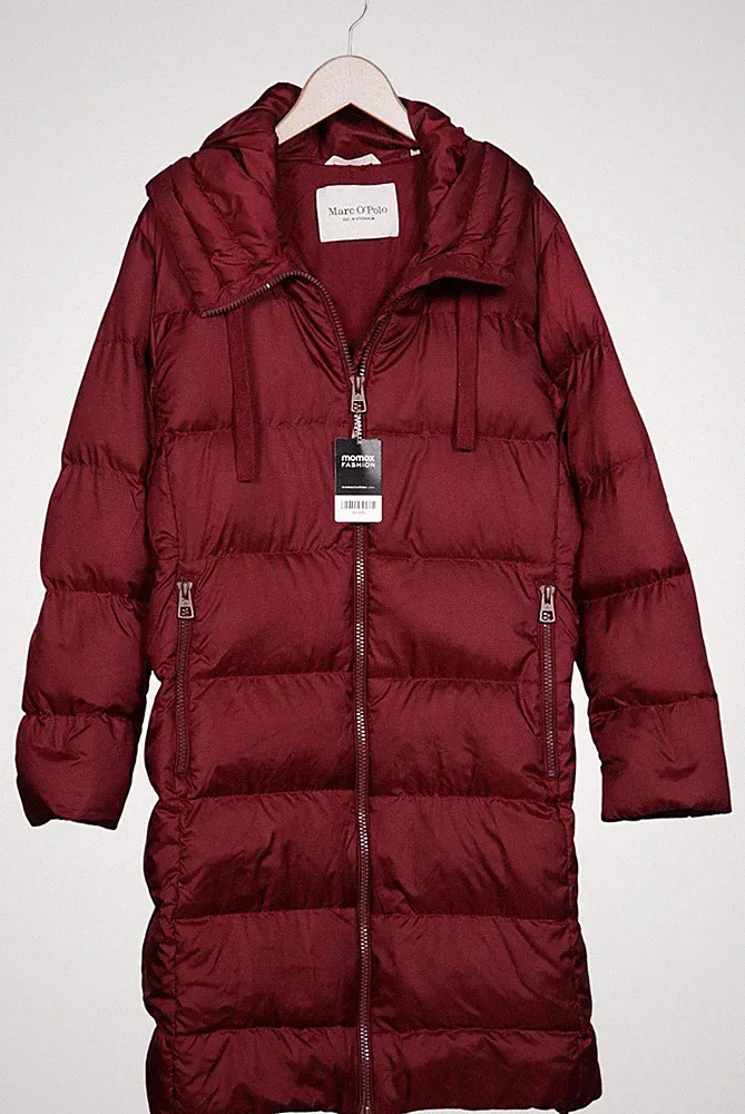 Marc O Polo Mantel Damen Jacke Parka Gr. 46 Daunen Bordeaux #3ov9vt0