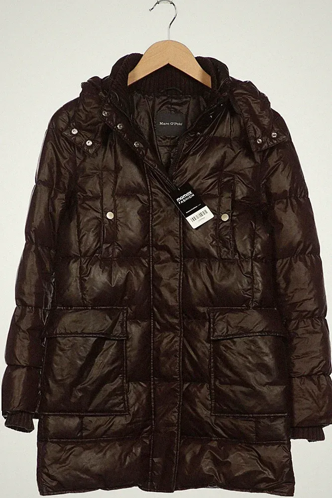 Marc O Polo Mantel Damen Jacke Parka Gr. EU 34 Daunen Baumwolle Grün #pjyfo2n