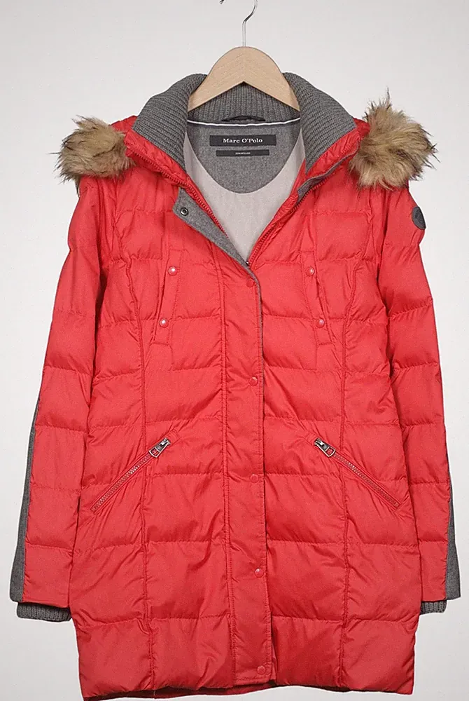 Marc O Polo Mantel Damen Jacke Parka Gr. EU 34 Wolle Baumwolle Daune... #jy3wdhn