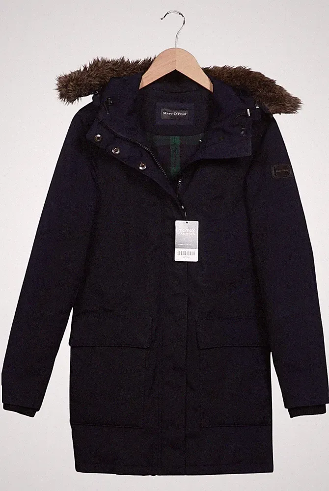 Marc O Polo Mantel Damen Jacke Parka Gr. EU 36 Daunen Baumwolle Mari... #efxd47r