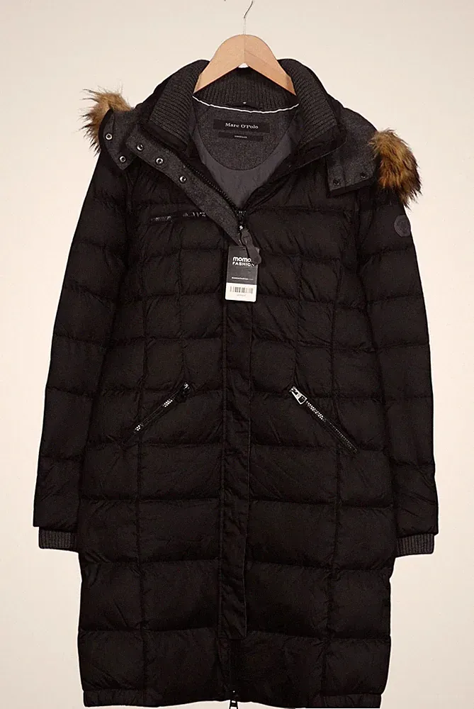 Marc O Polo Mantel Damen Jacke Parka Gr. EU 38 Daunen Schwarz #08itucw