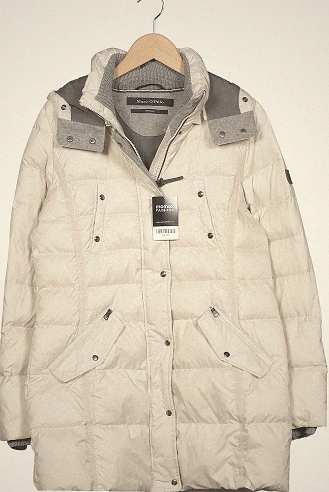 Marc O Polo Mantel Damen Jacke Parka Gr. EU 40 Daunen Wolle Baumwoll... #0ok331j