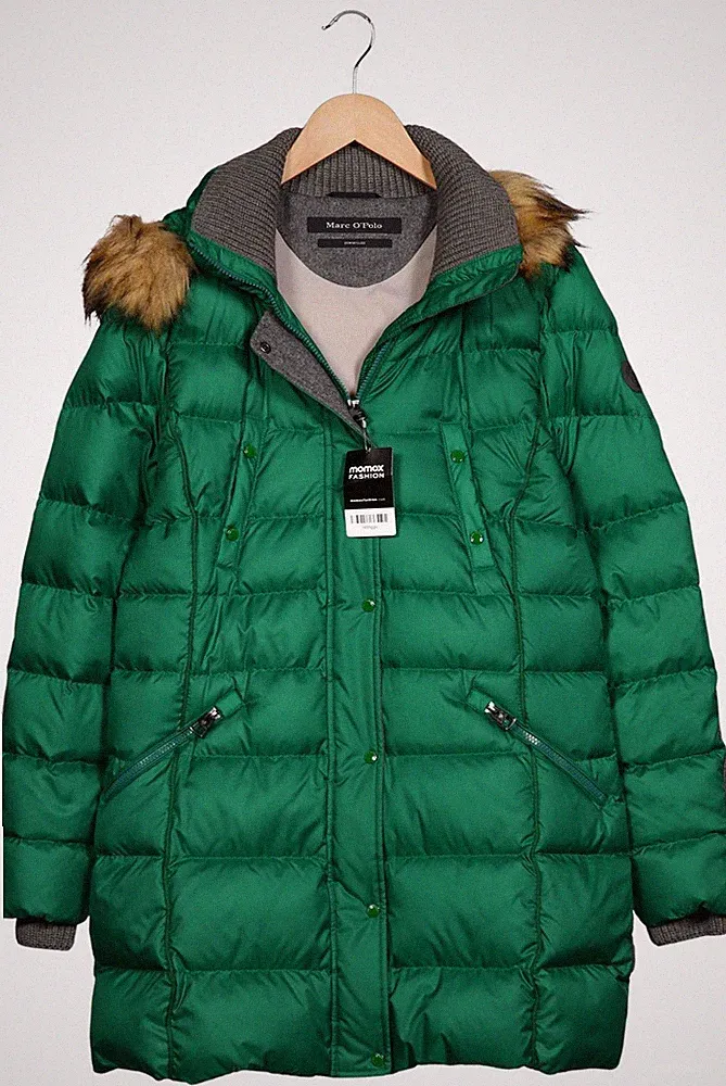 Marc O Polo Mantel Damen Jacke Parka Gr. EU 42 Wolle Baumwolle Daune... #r46hggo