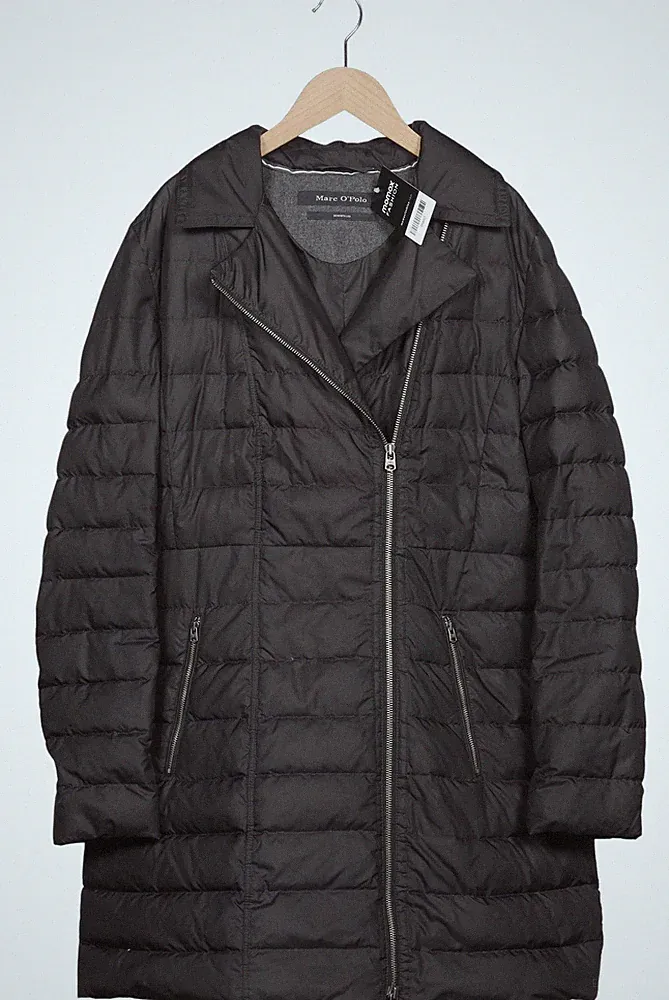 Marc O Polo Mantel Damen Jacke Parka Gr. EU 44 Daunen Schwarz #ihiani1