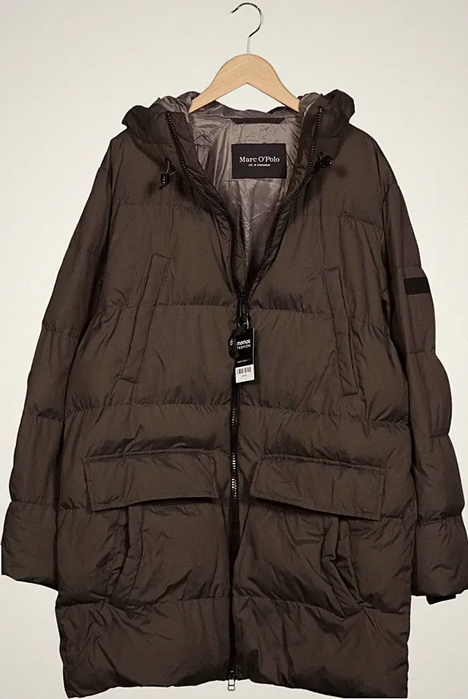 Marc O Polo Mantel Herren Winter Parka Winterjacke Gr. XL Daunen Grün #o8plisk