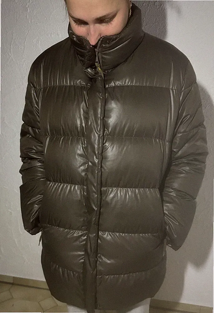 MARC O'POLO* MANTEL STEPPMANTEL DAUNEN Braun GR 42*TOP