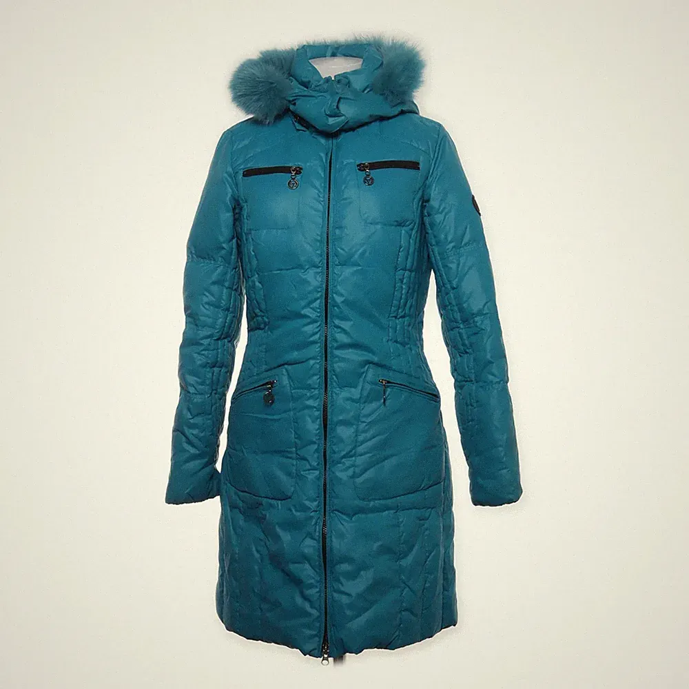 Marella Sport, Daunenmantel, Damen, Größe: 36, Blau #Mj6