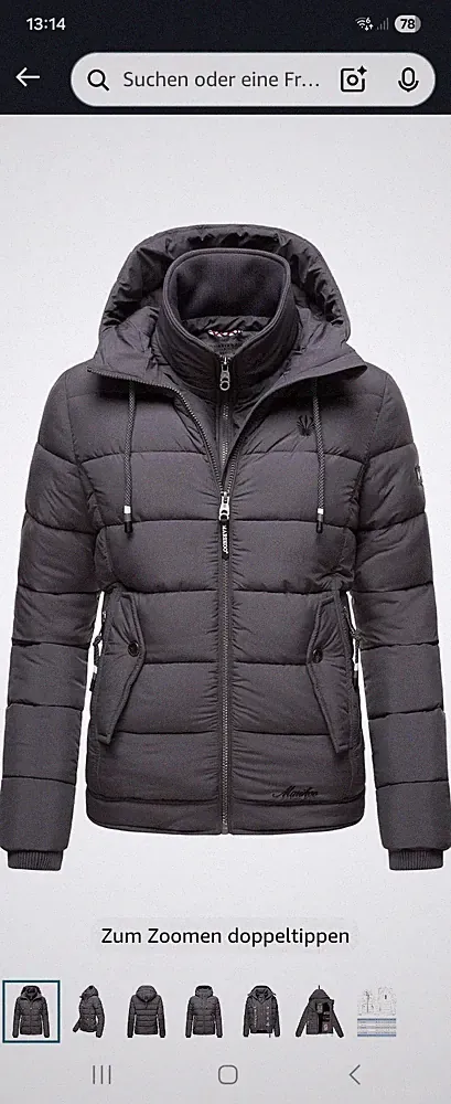 🌺Marikoo Damen Winter Jacke 🧥Teddyfell gefüttert , 🌺XL, neuwertig 🌺