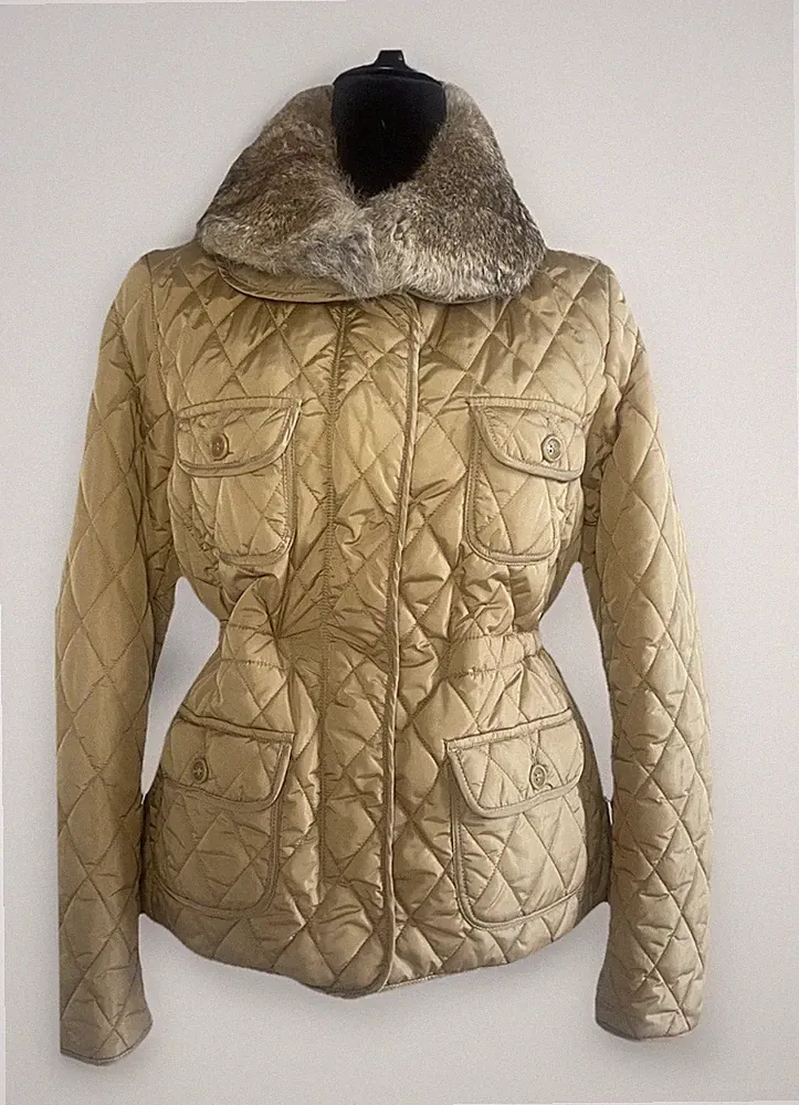 Marina Yachting Gänsedaunenjacke - abnehmbarer Fellkragen - Gr.42/S