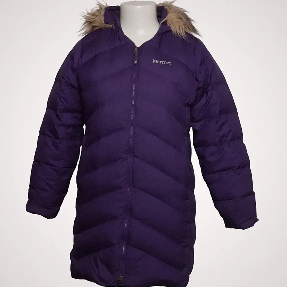 Marmot, Daunenmantel, Damen, Größe: L, Lila, Acryl/Daune/Polyester #fcw