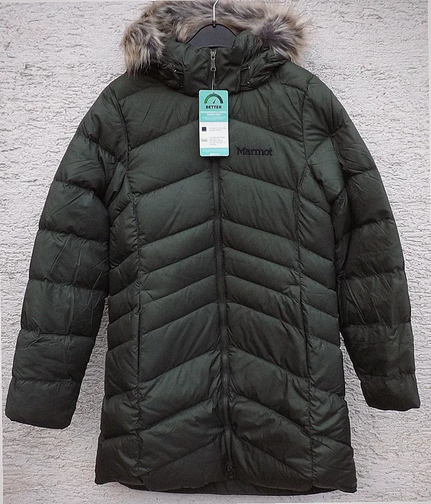 Marmot Montreal Coat Women warmer Daunenmantel mit Kapuze für Damen nori