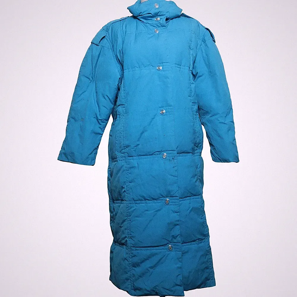 Maul, Daunenmantel, Damen, Größe: S, Blau, Baumwolle/Daune/Feder/Polyester #sgb
