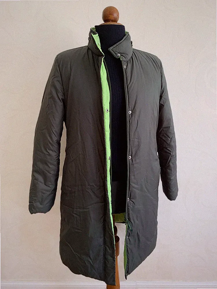 Max&Co Daunenmantel Parka Gr. DE 42 grün