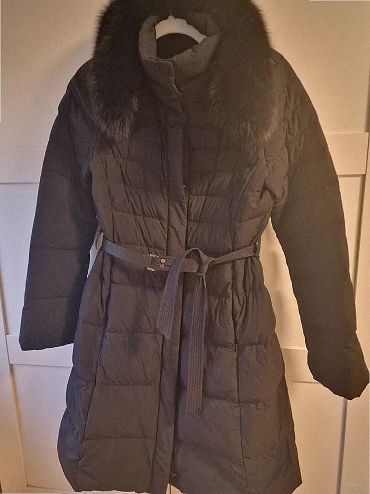 Max Mara Daunenmantel Lang! Gr 38! Schwarz! Designer 🧡🧡🧡MANTEL💙💙💙