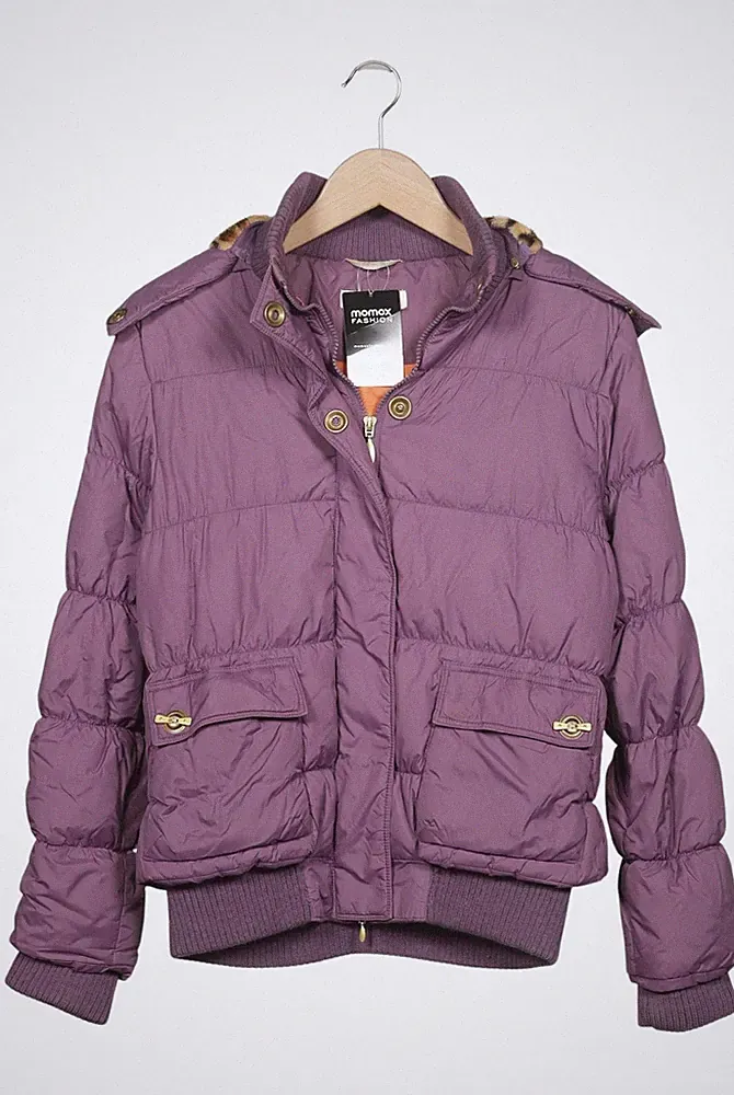 Max Mara Jacke Damen Anorak Jacket Kurzmantel Gr. 40 Daunen Lila #qipyshi