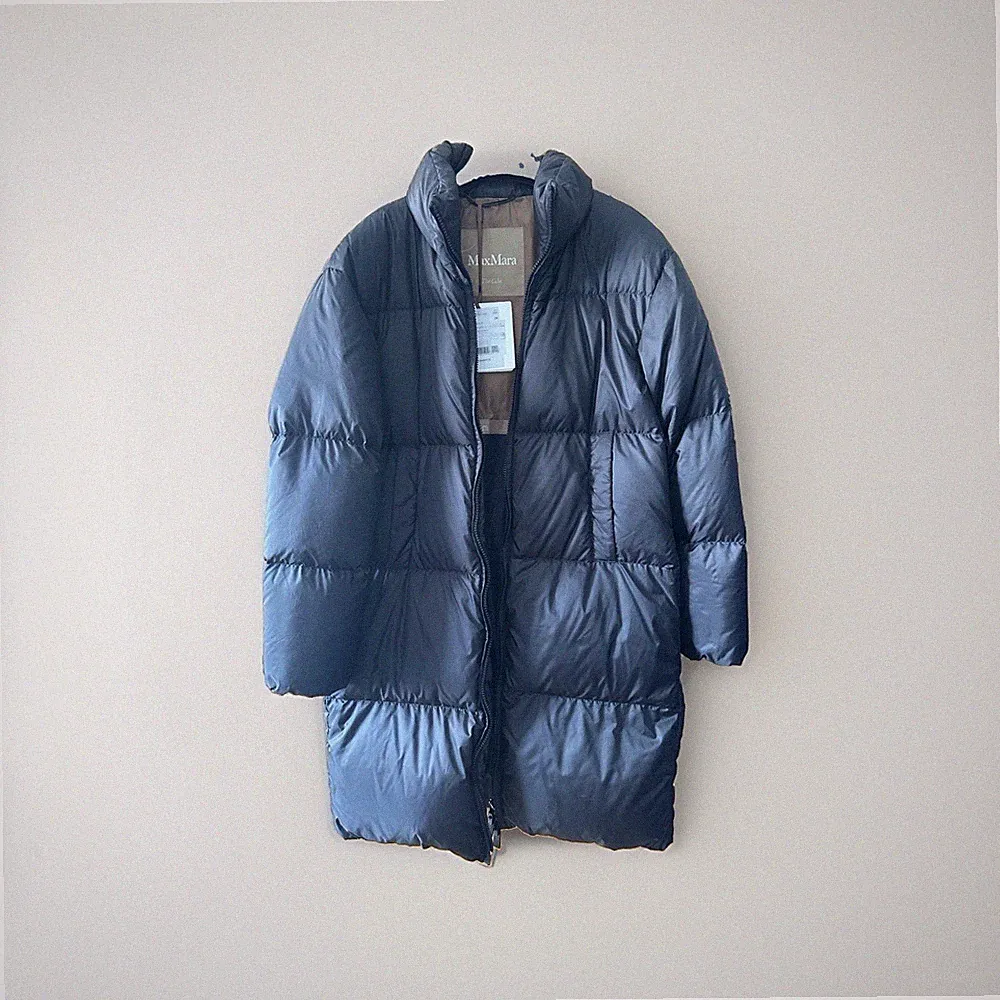 Max Mara NEU The Cube Daunenmantel Schwarz gesteppt Gr. 34