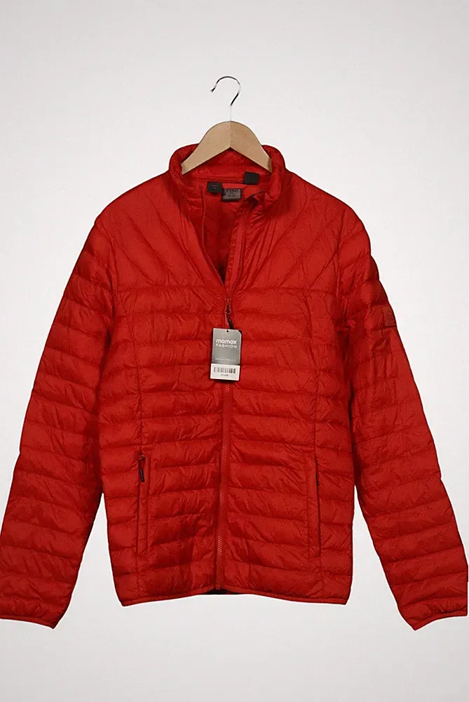 McKINLEY Jacke Herren Anorak Jacket Kurzmantel Gr. EU 50 Daunen Rot #dhtvsl6