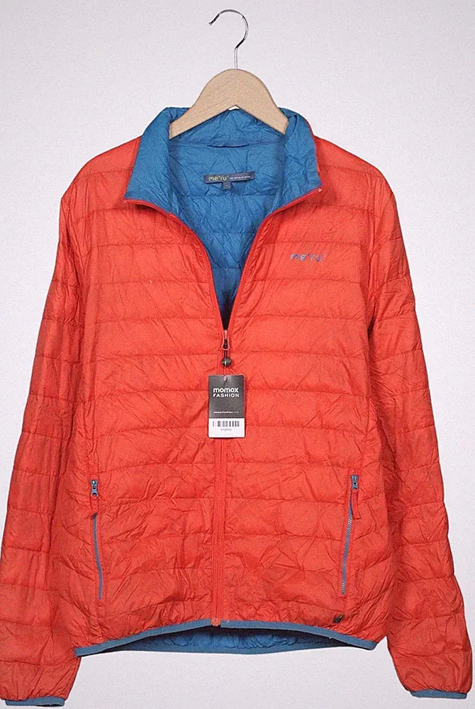 meru Jacke Herren Anorak Jacket Kurzmantel Gr. L Daunen Orange #bmj85or