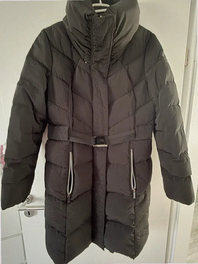 MEXX Daunenmantel Schwarz 42