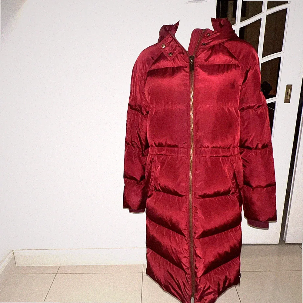 MICHAEL KORS Daunenmantel dunkelrot - warm, edel, wow! hoher Neupreis - Größe S