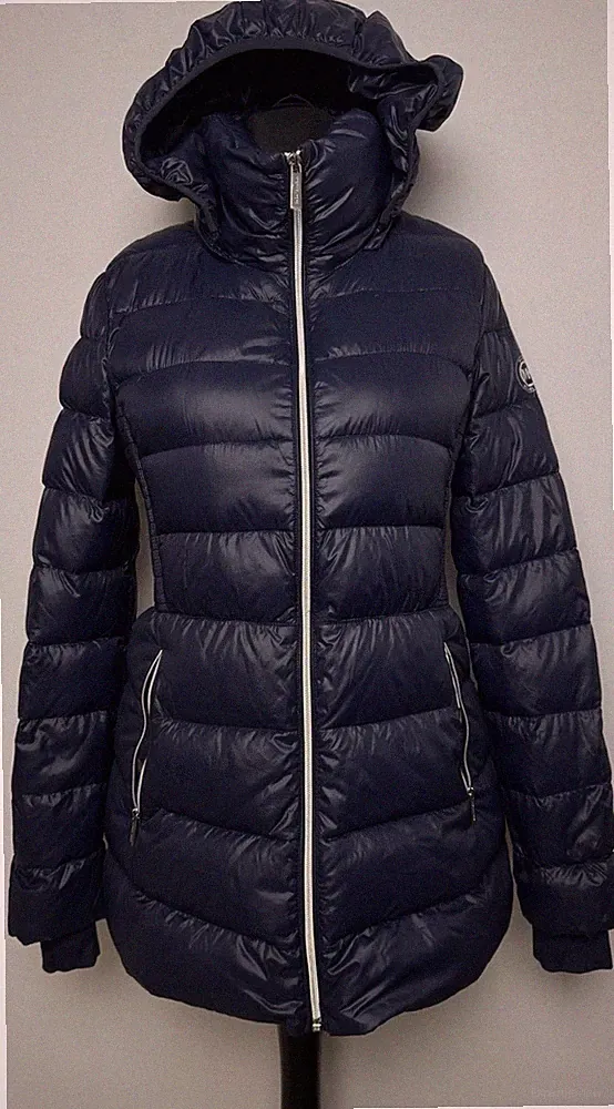 Michael Kors Packable Echt Daunen Gr M Steppjacke Kapuze Parka Mantel 8810