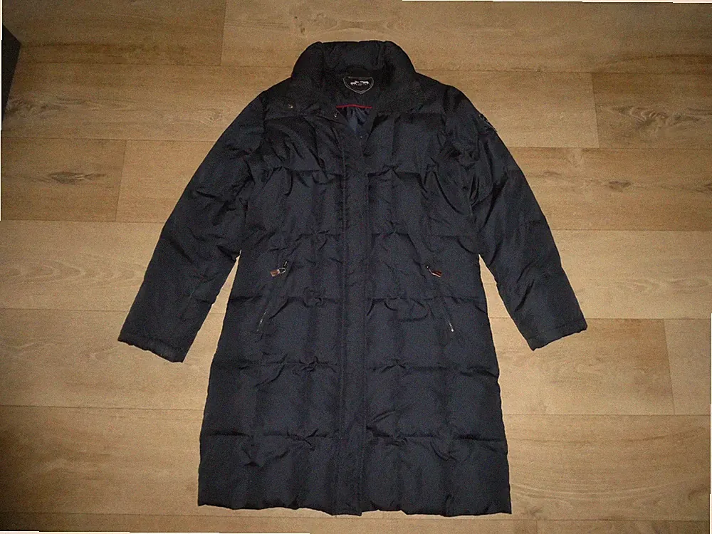 MICHELE BOYARD warmer Damen Winter Daunen Stepp-Mantel Blau Gr.40 **TOP** IB/OB