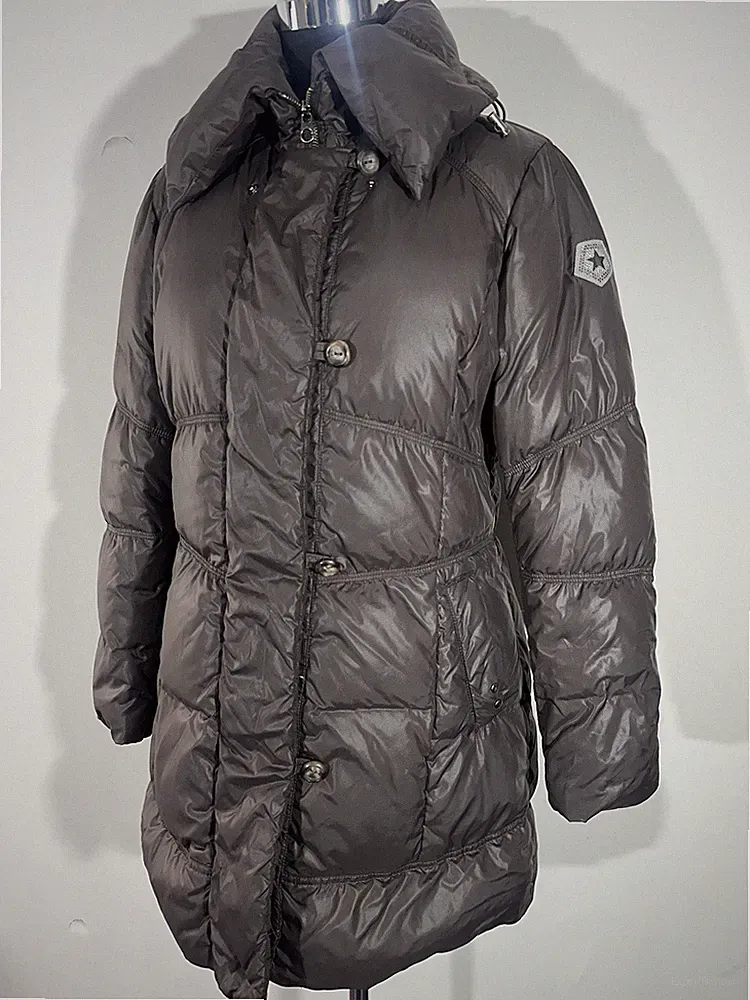MILESTONE Daunenjacke Mantel Damen Jacke Parka Gr. 40 Daunen