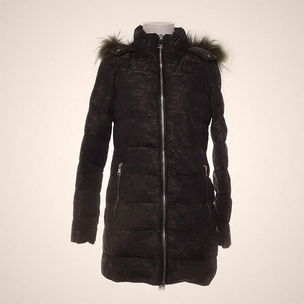 Camouflage Daunenparka