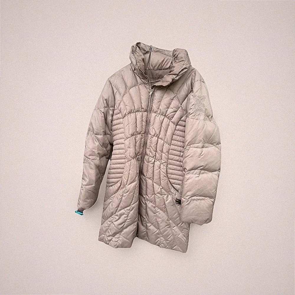 Extra lang Daunenparka