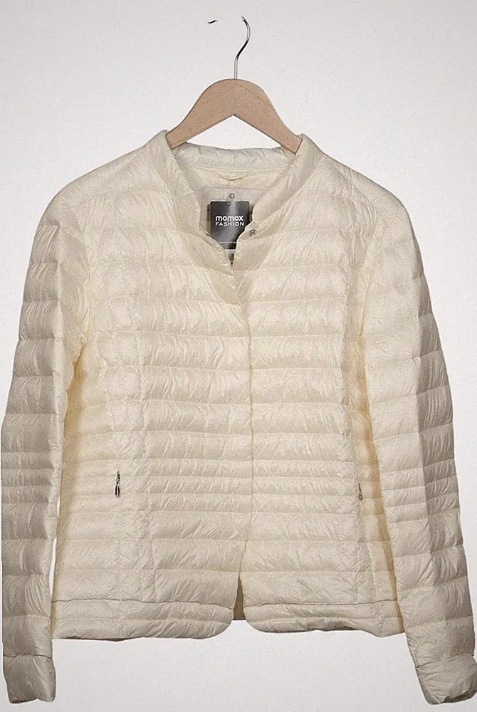 MILESTONE Jacke Damen Anorak Jacket Kurzmantel Gr. 42 Daunen Cremeweiß #jcdjjmx