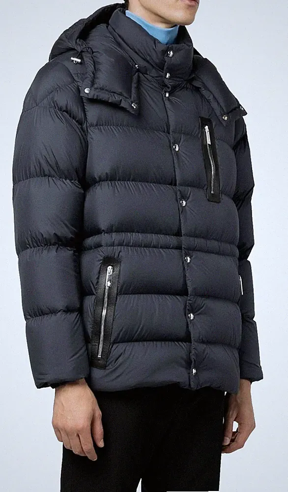 MONCLER Bauges Down-Jacket Hooded Coat Mantel Daunen-Jacke Blouson Bomber Parka