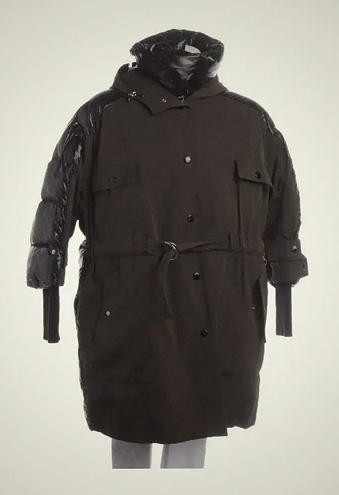 MONCLER Damen Daunen Mantel/ Parka Khaki Gr. 1 / S Wie NEU !!!!