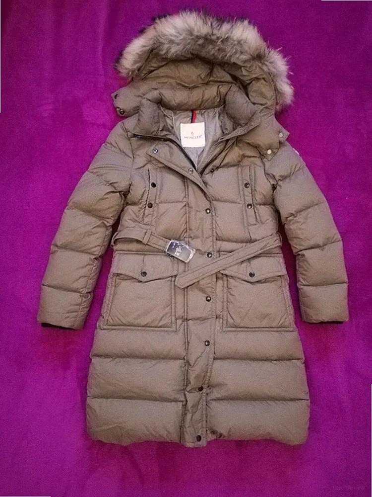 Moncler Daunen-Mantel Mädchen, Zustand neuwertig, Kapuze & Fellkragen abtrennbar