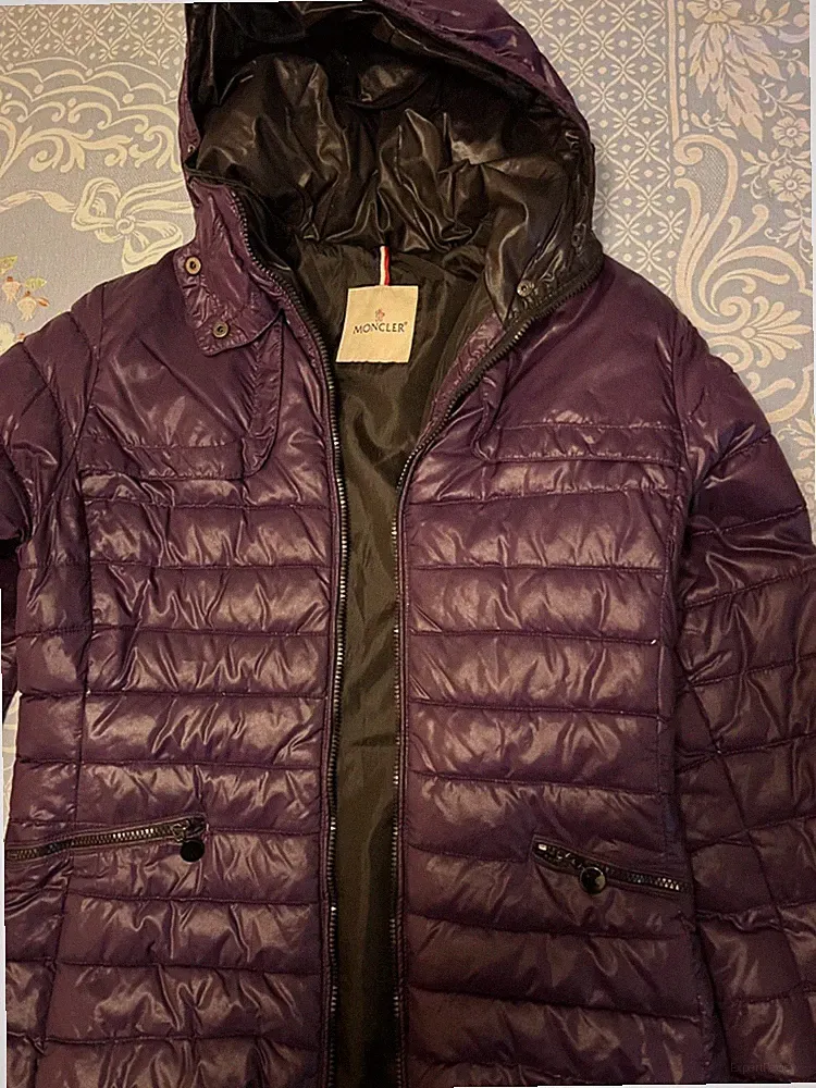 moncler daunenjacke damen Gr. M lila neuwertig