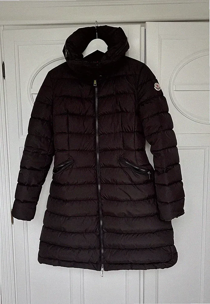 Moncler Daunenmantel ‚Flammette’ - Grösse 3(38) schwarz - NEU