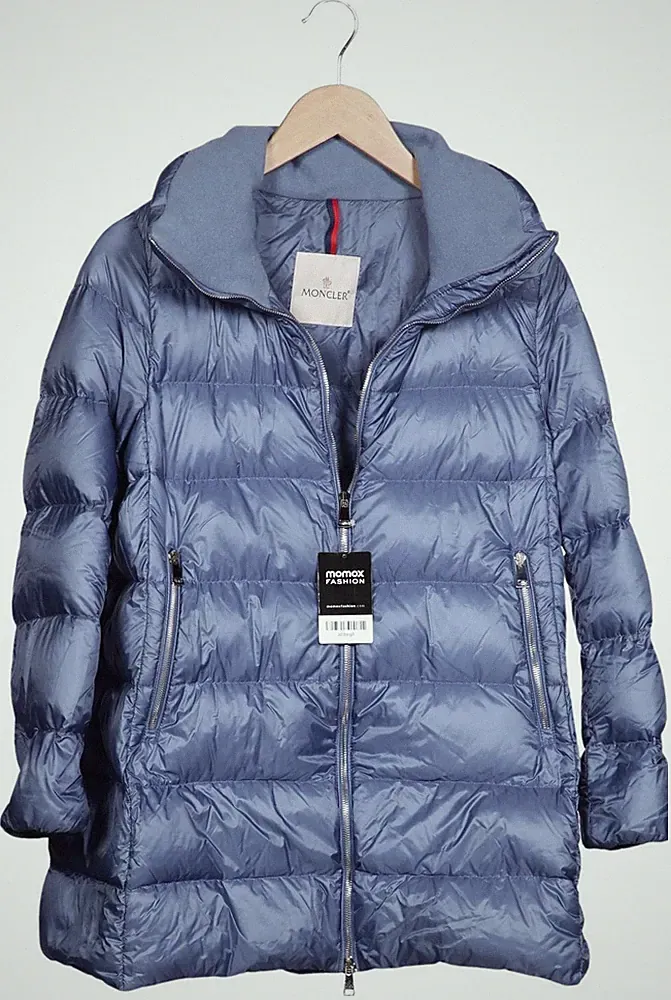 Moncler Jacke Damen Anorak Jacket Kurzmantel Gr. M Schurwolle Kaschm... #w430man