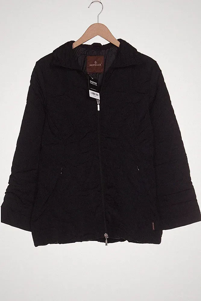 Moncler Jacke Damen Anorak Jacket Kurzmantel Gr. S Daunen Schwarz #09t55th